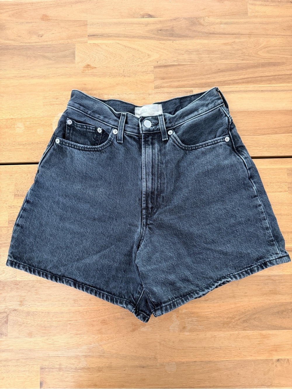 Everlane A-Line Denim Short size 25
